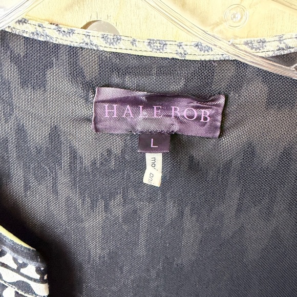 Hale Bob Mixed-Print Tunic Dress Women’s Size Large - Picture 3 of 7